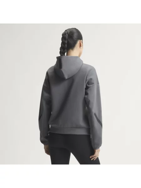 MIKINA S KAPUCÍ ADIDAS Z.N.E. FULL šedá