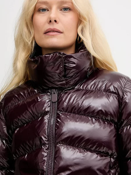 Куртка Pinko зимова бордовий
