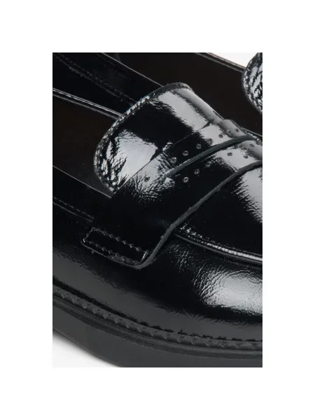 Пенні-лофери з наплаку Estro чорні