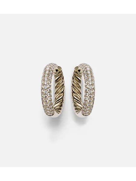 Cercei David Yurman auriu