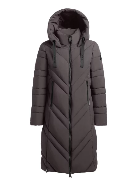 Khujo Palton de iarnă Bibb închis gri
