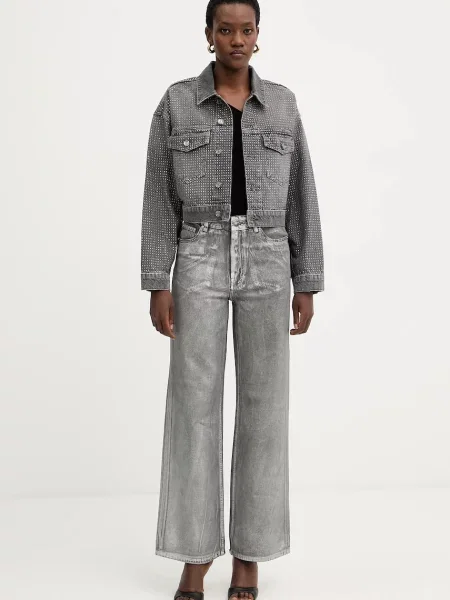 Джинсовая куртка Liu Jo серая