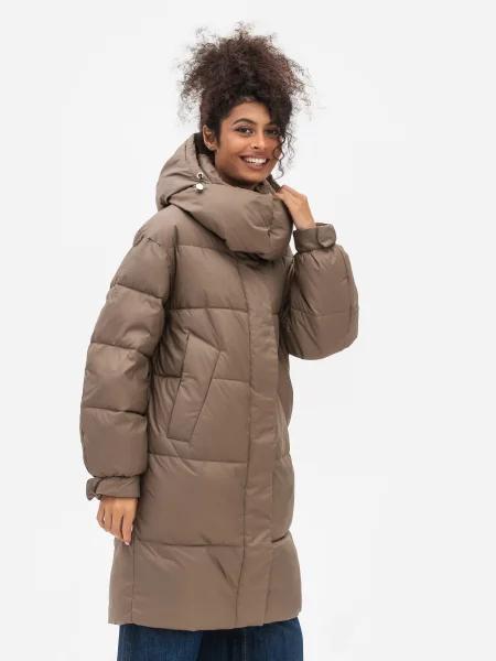 Зимова куртка VIVA WEAR коричневий