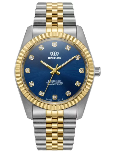 Ceas Richelieu Swiss albastru