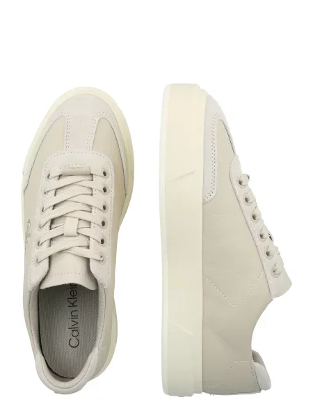 Calvin Klein Sneakers Basket Cups Lup Wt Lth Su bej