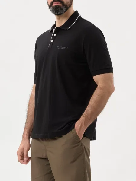 Поло Armani Exchange чорне
