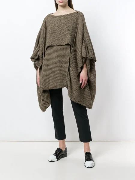 Pletený svetr Comme Des Garçons Pre-owned hnědý