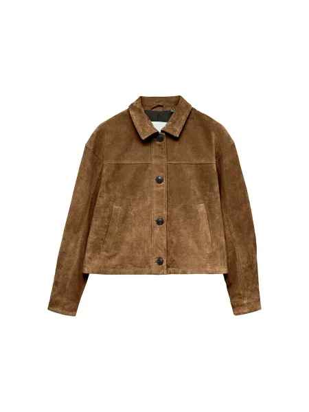 VERO MODA Geacă de primăvară-toamnă VMROYCESTINE' maro