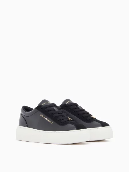 Кеды Armani Exchange черные