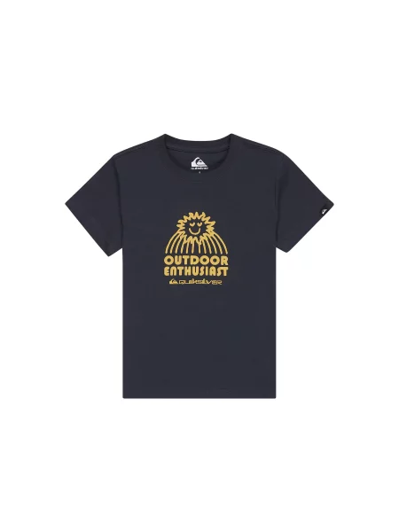 Quiksilver Majica Ev Spot On Mornarsko Regular Fit modra