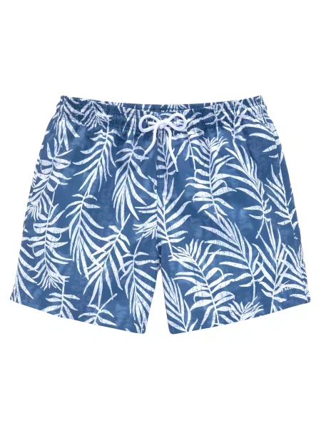 VENICE BEACH Plavecké šortky modrá bílá