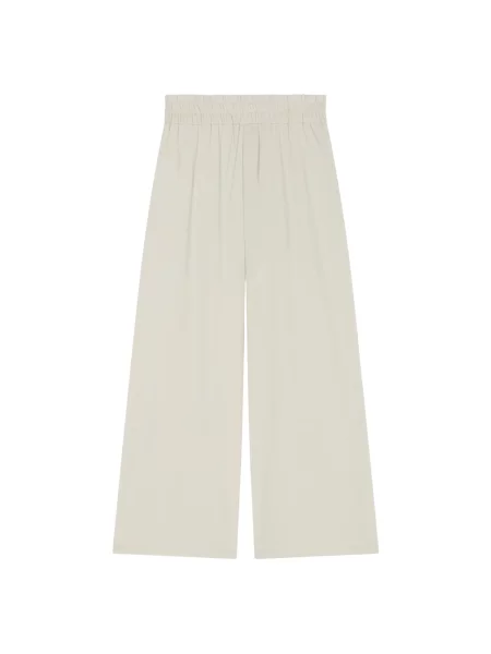 Spodnie palazzo Armani Exchange beżowe