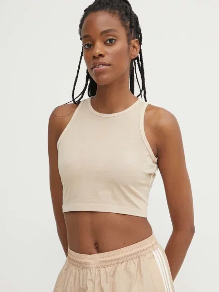 Top adidas Originals za žene bež