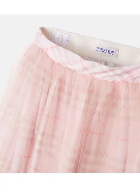 Gyerek szoknya Burberry rózsaszín