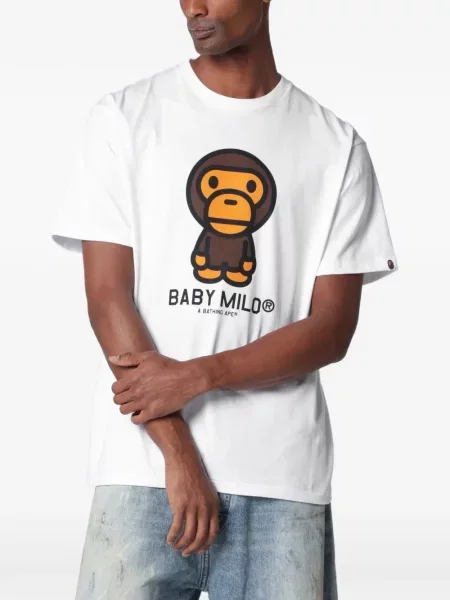 Koszulka dziecięca A Bathing Ape® biała