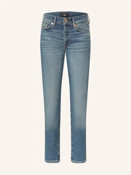 7 For All Mankind Úzké Džíny Roxanne Ankle sea sea level