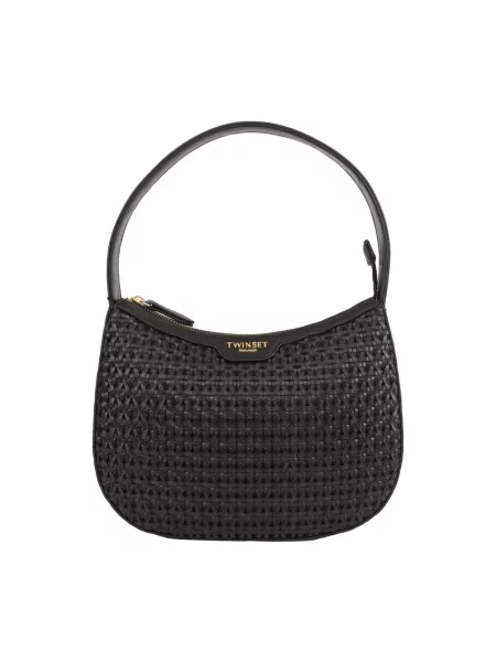 Torebka hobo Twinset czarna