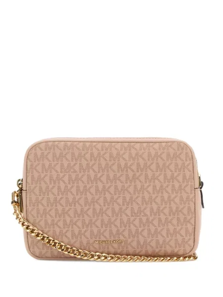 Geanta de piele Michael Michael Kors din piele roz