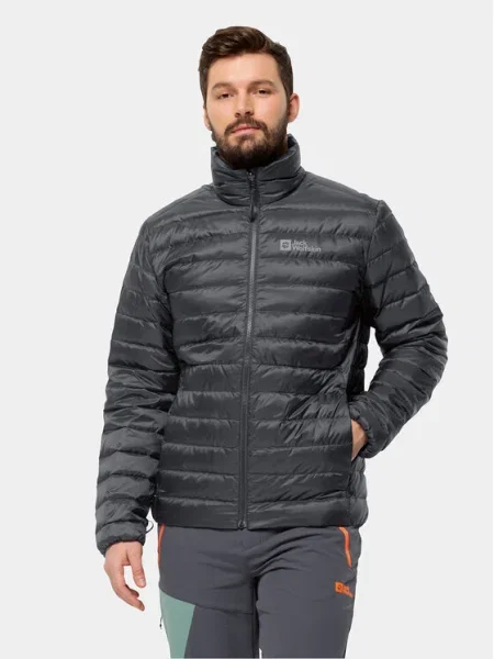 Jack Wolfskin Пухено яке Pilvi Down Jkt черен