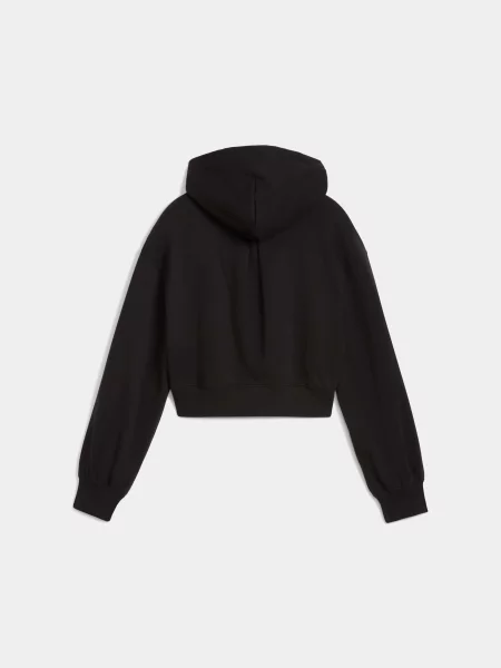 Дитяче Худі PUMA Wardrobe Ess Hoodie комбінований верх чорний