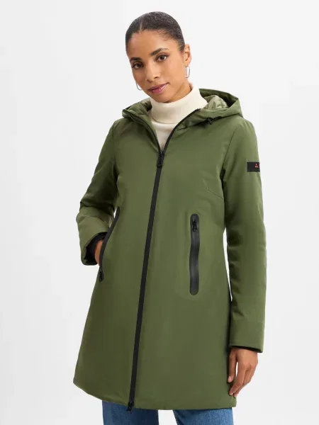 PEUTEREY Płaszcz zimowy TELIA TA 01 Kobiety Sztuczne włókno jednolity 34 zielony