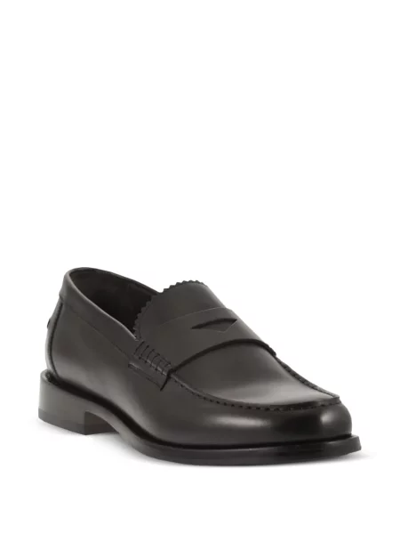 Pantofi loafer Doucal's din piele maro