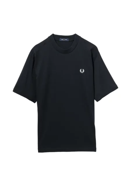 Tricou Fred Perry cu broderie albastru