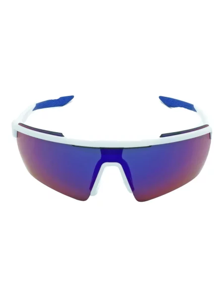 Ochelari de soare Nike cu cordon din jerseu cu imprimeu abstract gri