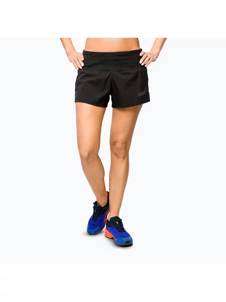 Pantaloni scurți de alergare pentru femei Trailfly Ultra 3 black negru