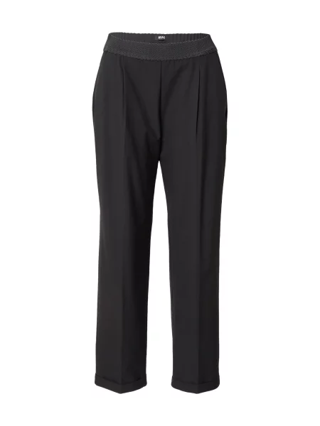 MAC Pantaloni cu dungă negru