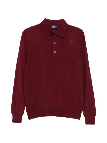 Gulerat tricou polo Fedeli roșu