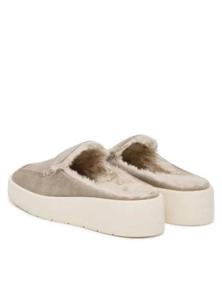 Semišové mules Calvin Klein béžové