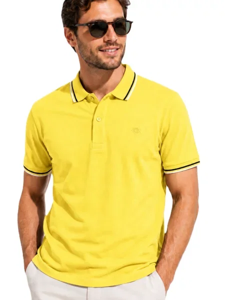 Tricou polo Lotto galben