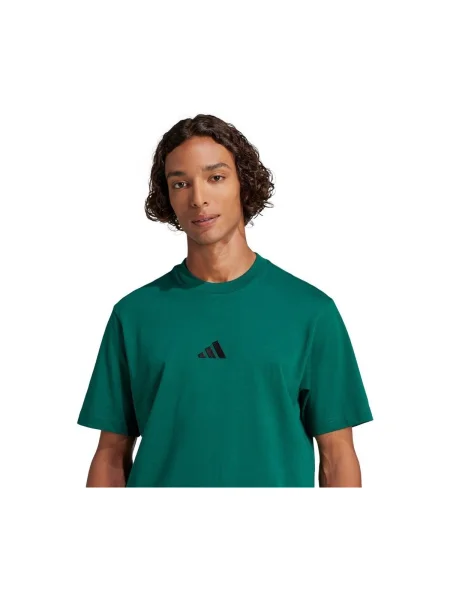 Póló Adidas autogrammal zöld