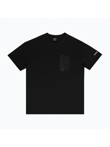 Tricou pentru bărbați PROSTO Poxy black negru