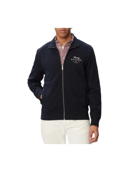 Geacă Tommy Hilfiger albastru
