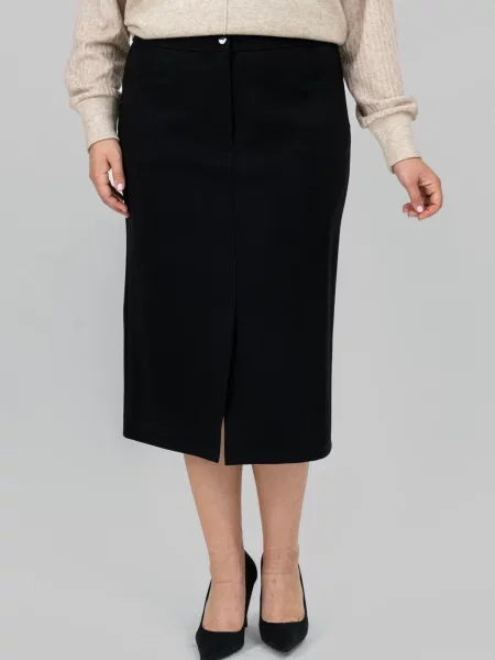 Спідниця міді All Posa чорний