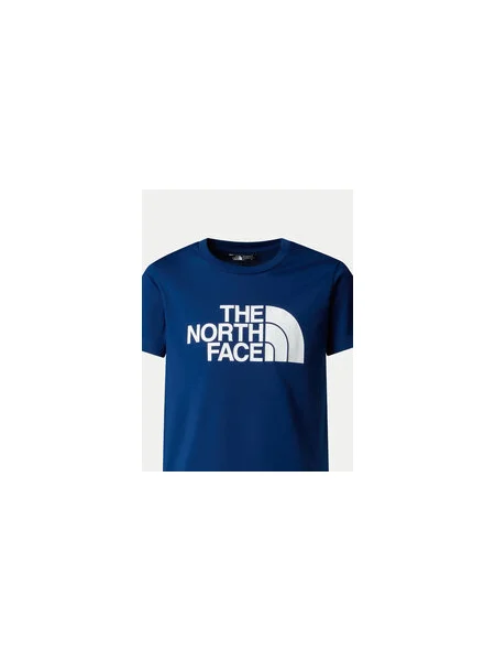 The North Face Póló Easy Regular Fit kék