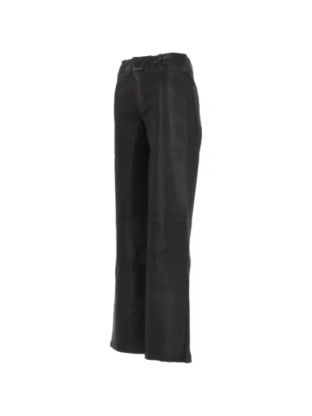 Pantaloni Arma din piele negru