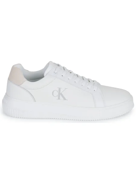 Teniși Calvin Klein Jeans chunky alb
