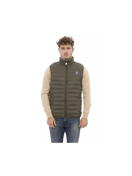 Lniana kamizelka puchowa Invicta zielona