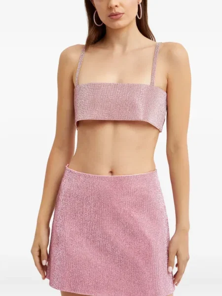 Top Nué de cristal roz