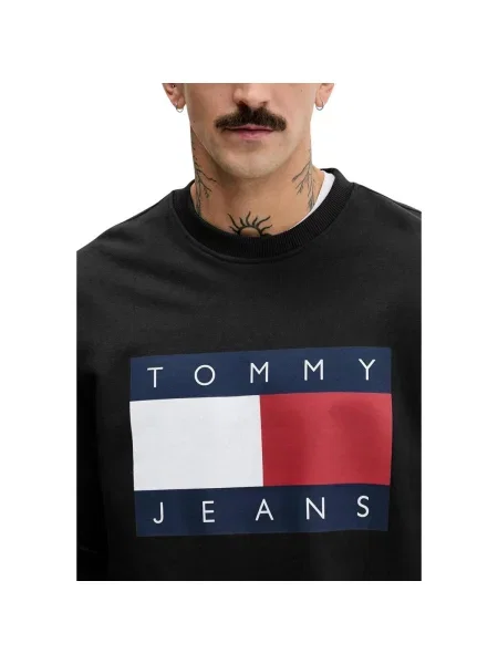Džínsová bunda Tommy Hilfiger čierna