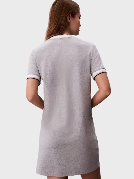 Джинсовое платье Calvin Klein Jeans серое