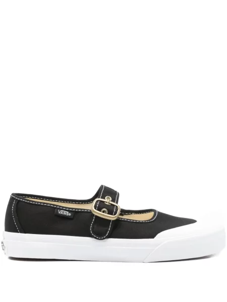 Sneakerși Vans cu cataramă negru