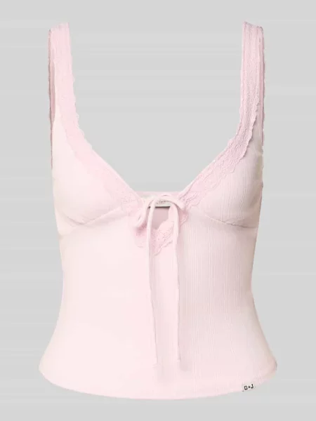 Top Guess Jeans różowy