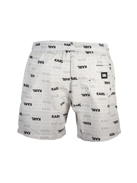 Kąpielówki Karl Lagerfeld Beachwear białe