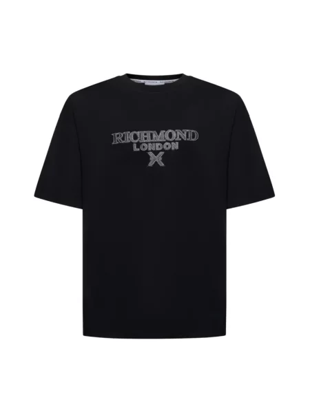 Koszulka Richmond z logo czarna