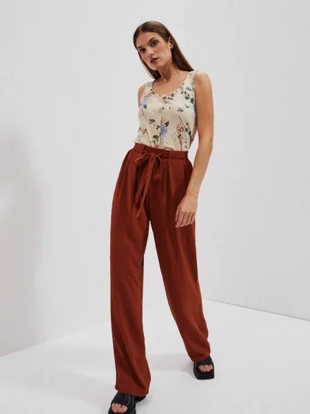 Spodnie Marisse brązowe