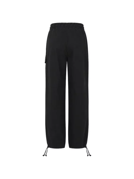 Pantaloni cargo Disclaimer cu cordon negru